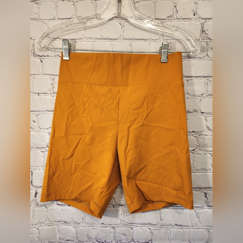 Vitamin A Biker Shorts - Mustard